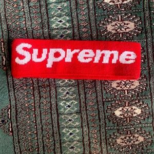 Supreme New Era Big Logo skiing headband